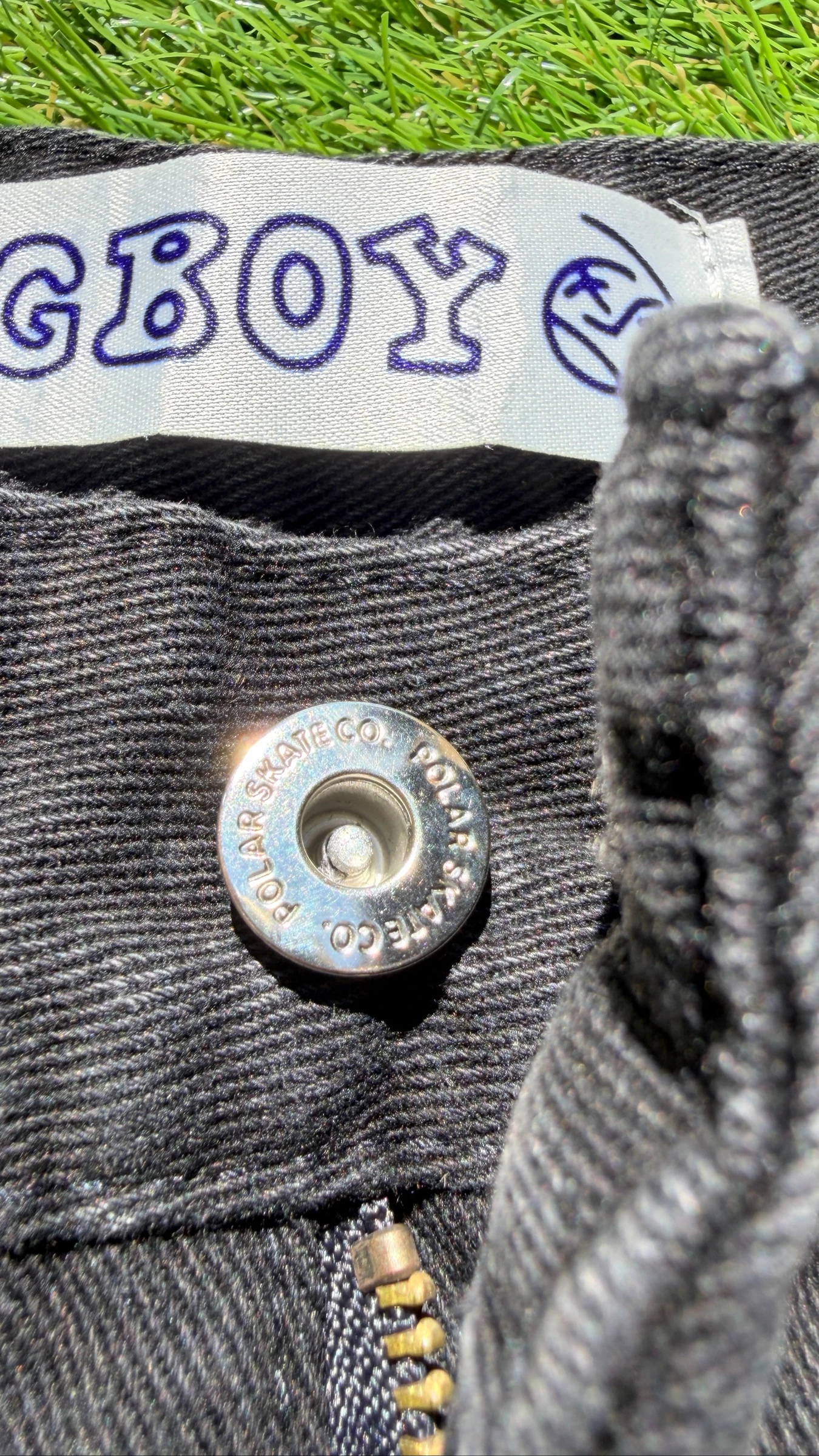 Short en Jean Polar Big Boy Taille L (Polar Skate Co.) – photo 4